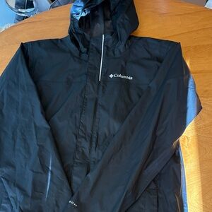 Columbia Kids Black Columbia windbreaker